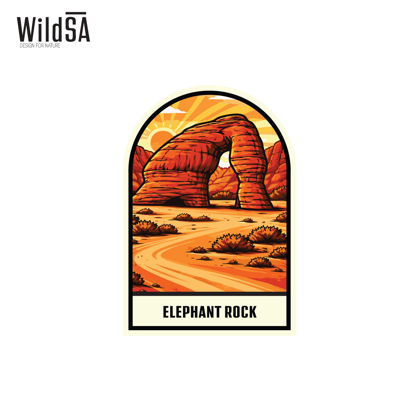 Icons of Saudi Nature Sticker Pack