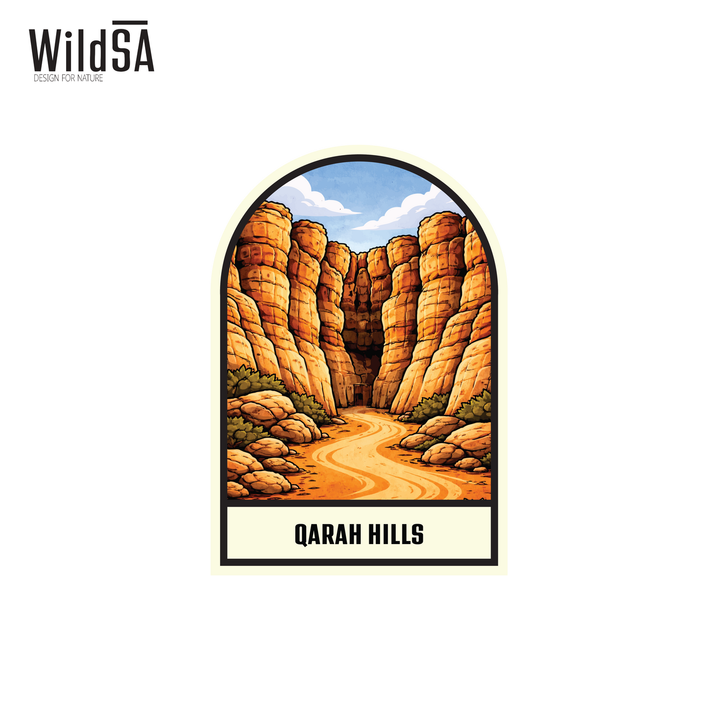 Icons of Saudi Nature Sticker Pack